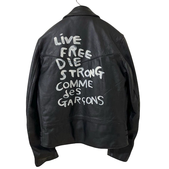 Deadstock Black Vintage Lewis Leathers CDG 