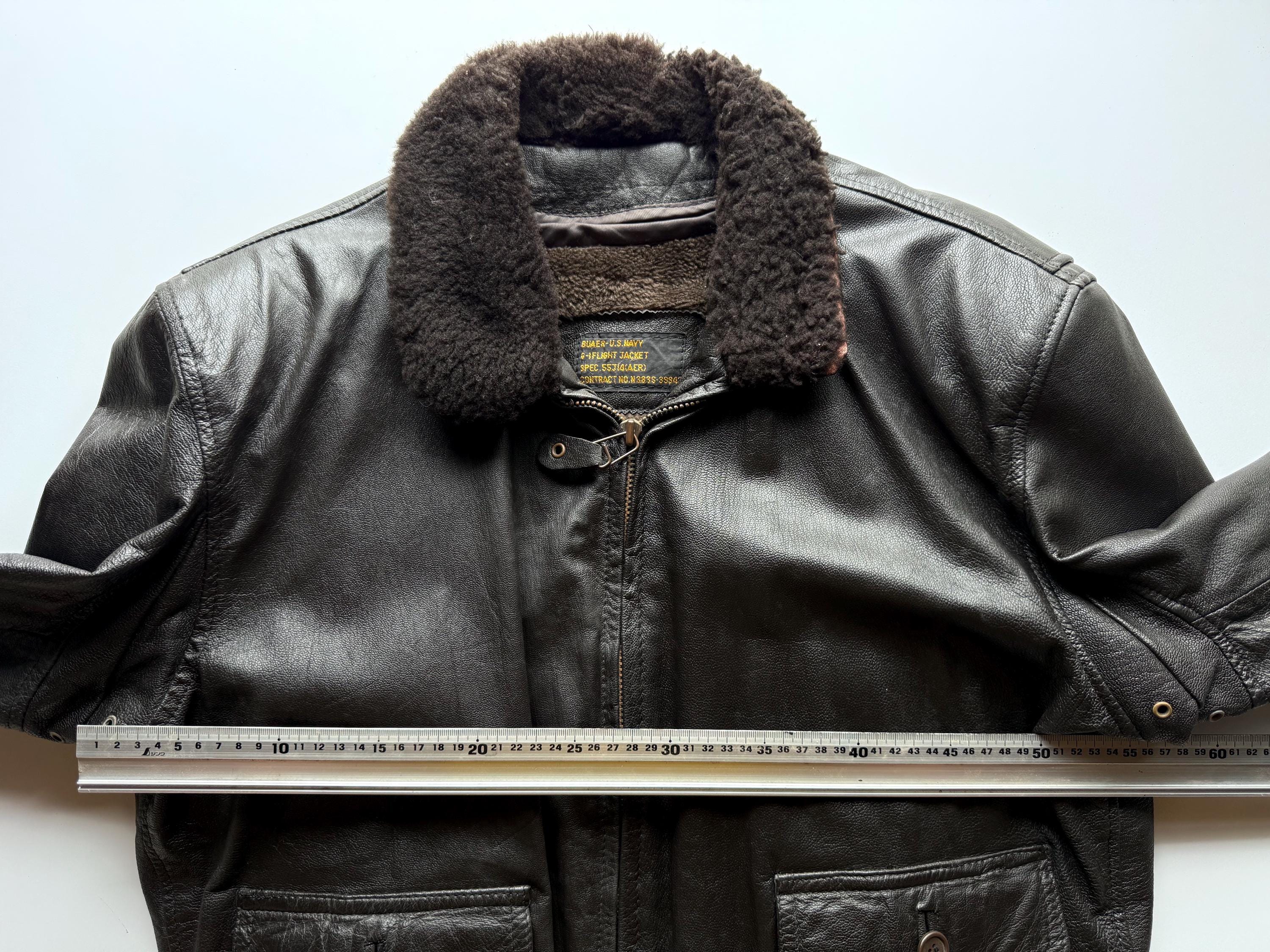 Vintage US Navy G-1 Flight Jacket BUAER Spec 55J14(AER) Contract