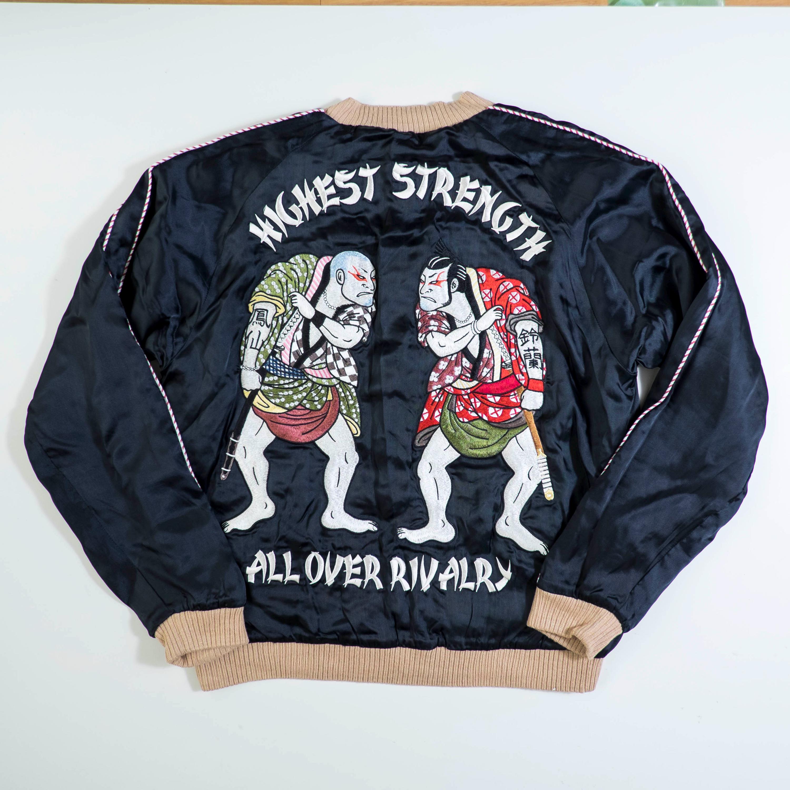 Cropped Head×CROWS スカジャン M Cropped Head×CROWS スカジャン M Cropped Head×CROWS スカジャン M