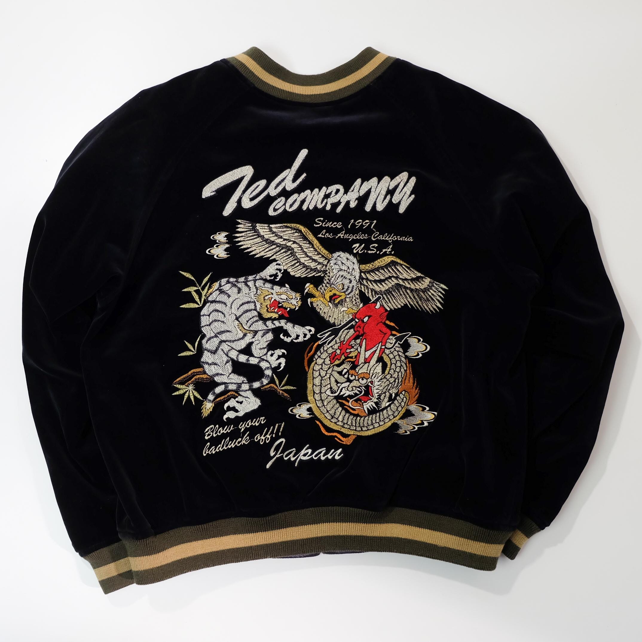 ジャケット・アウター Tedman Devil 1991 Reversible Sukajan 44