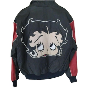 MONTANA TOONS BETTY BOOP レザージャケット MONTANA TOONS ベティ・ブープ レザージャケット M MONTANA