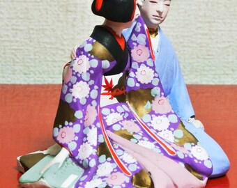 Japanese Shunga Erotic Art Sexy Naughty Hakata Ningyo Doll