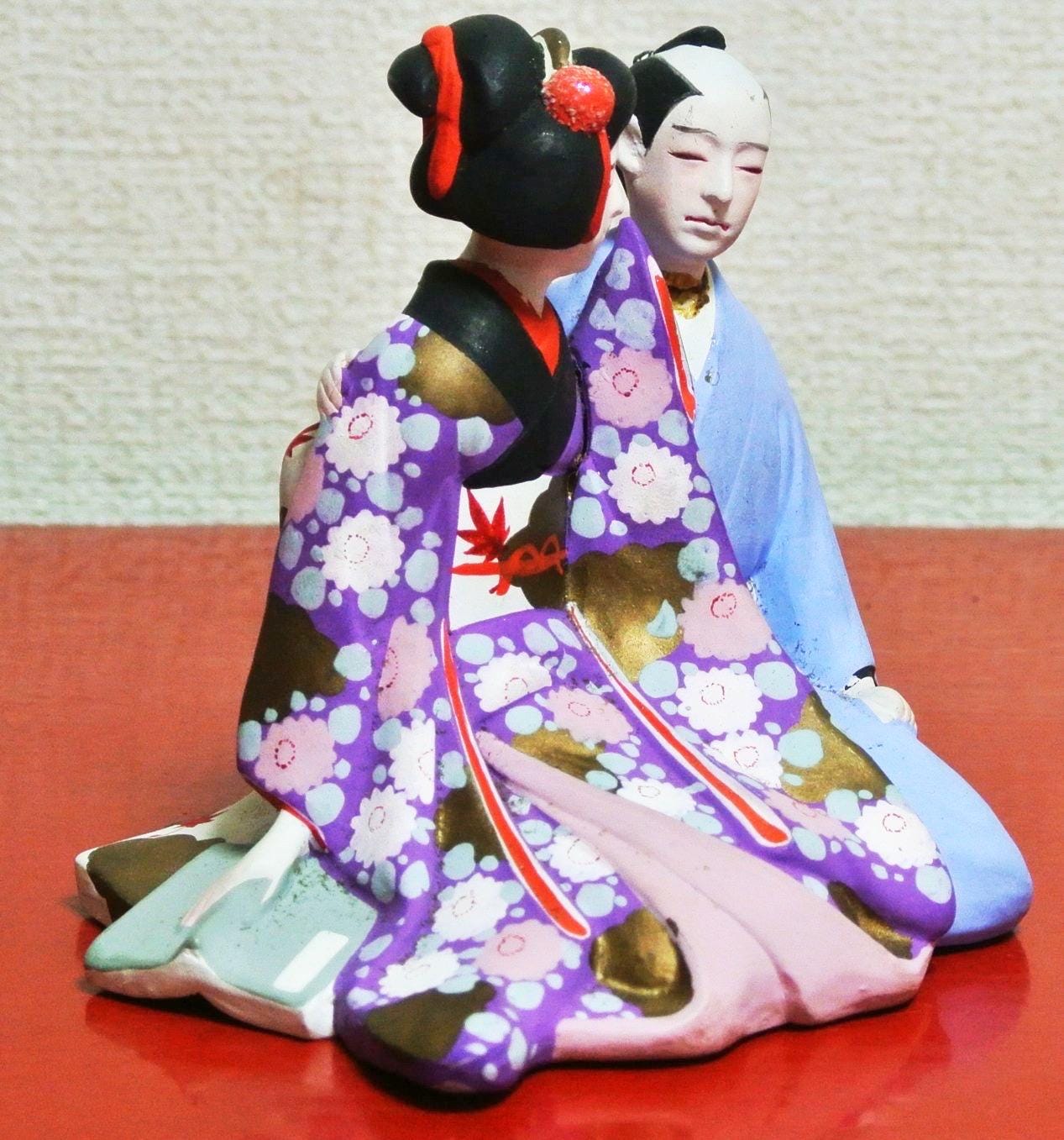 Japanese Shunga Erotic Art Sexy Naughty Hakata Ningyo Doll