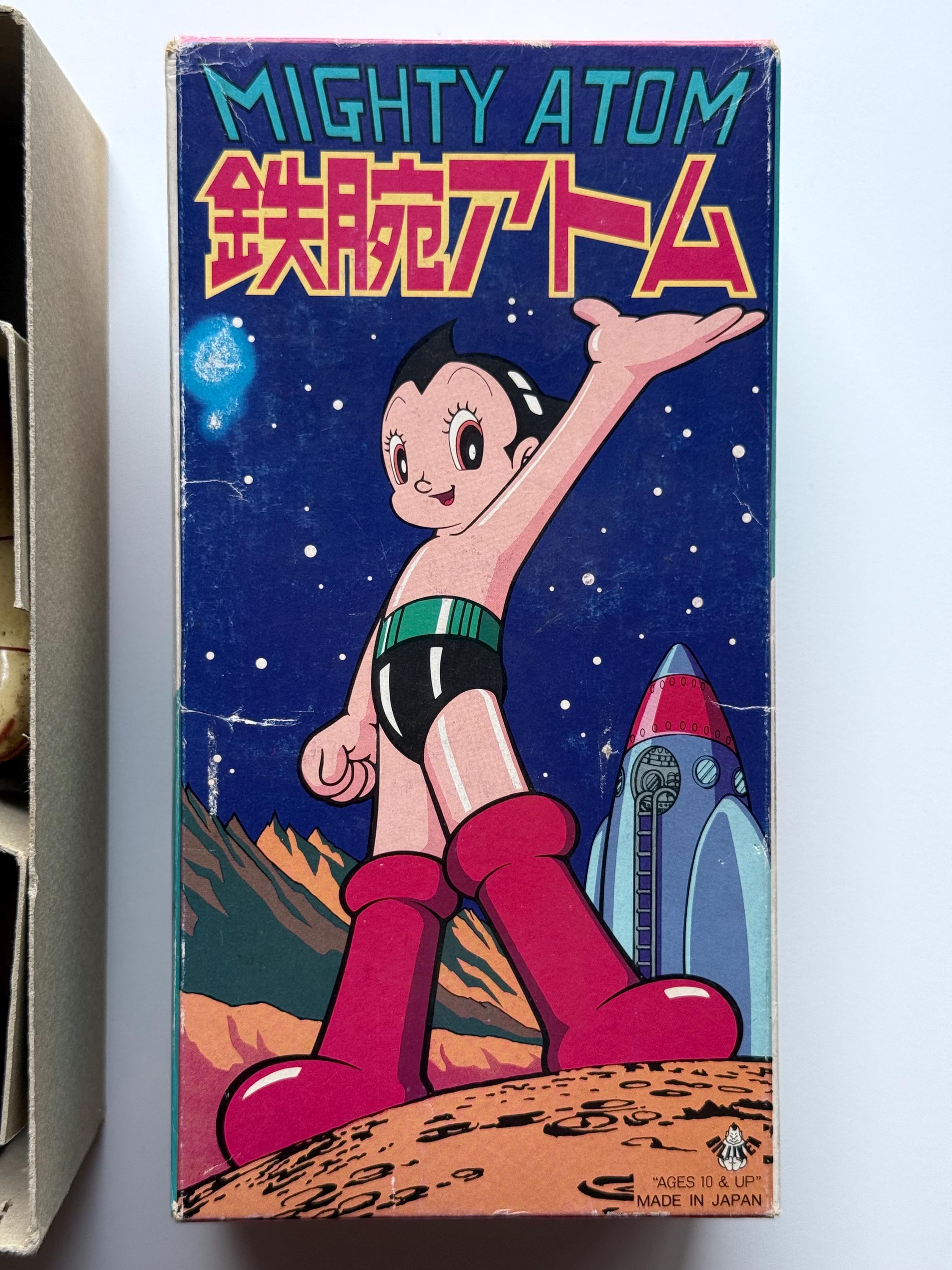 ビリケン商会 鉄腕アトム ゼンマイブリキのおもちゃ – レトロ手塚