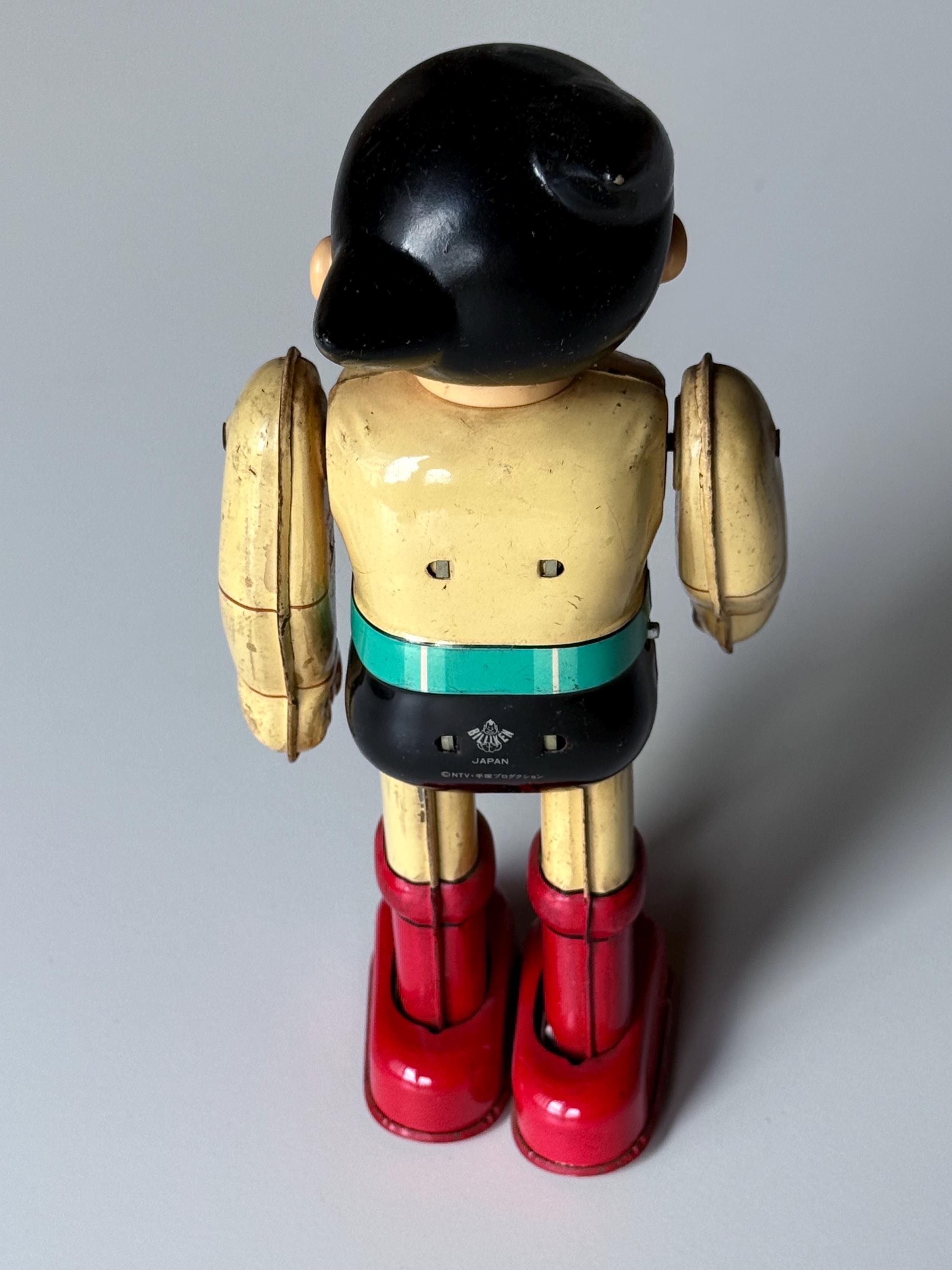 ビリケン商会 鉄腕アトム ゼンマイブリキのおもちゃ – レトロ手塚