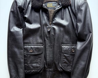 Vintage US Navy G-1 Flight Jacket BUAER Spec 55J14(AER) Contract