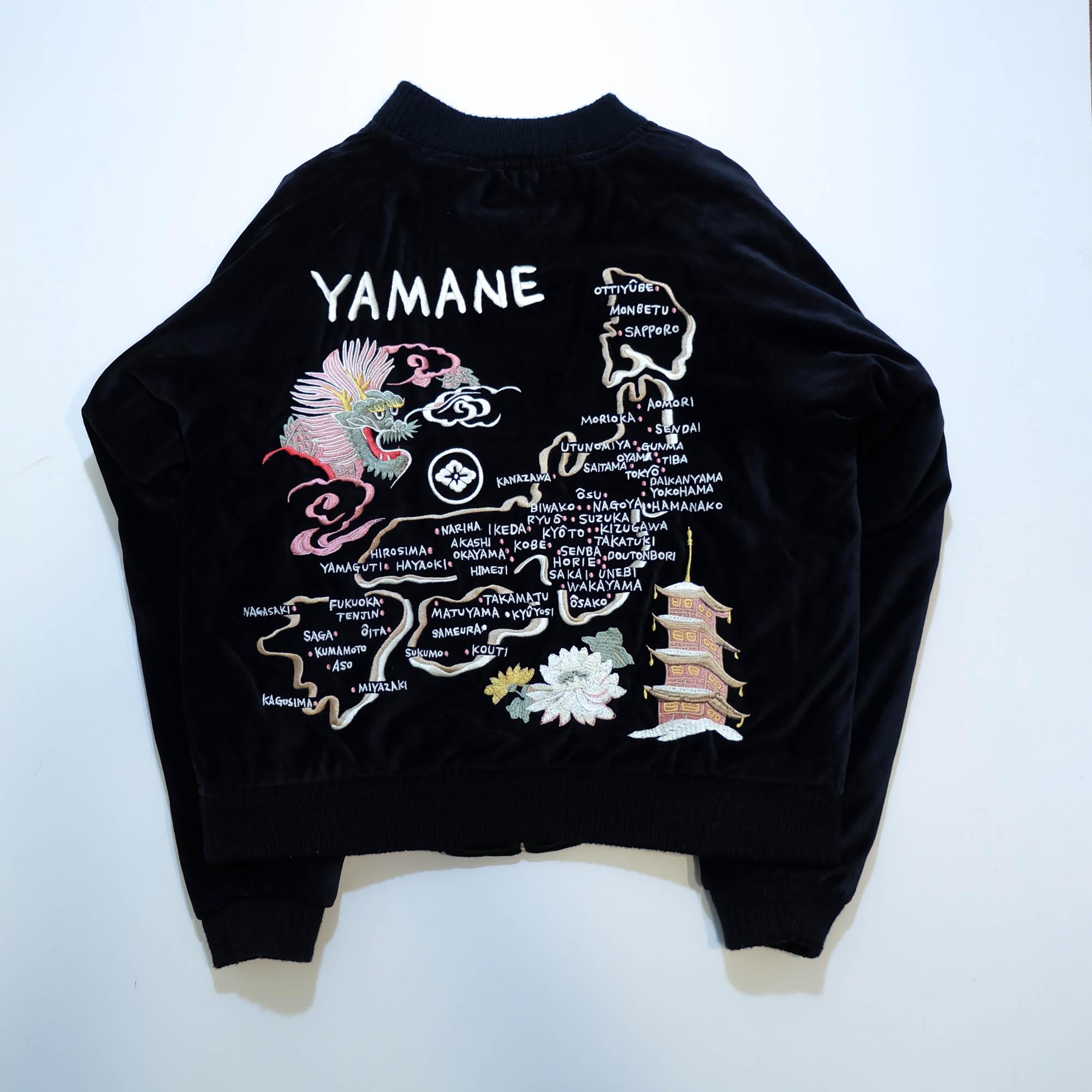 Reversible EVISU Yamane Sukajan Jacket | Osaka Biwako Motifs Hand