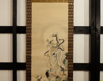 Shikoku Pilgrimage Scroll With Temple Stamps – Japanese Henro