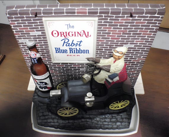 RARE Vintage Pabst Blue Ribbon Light-up (baranger Studios) Motion