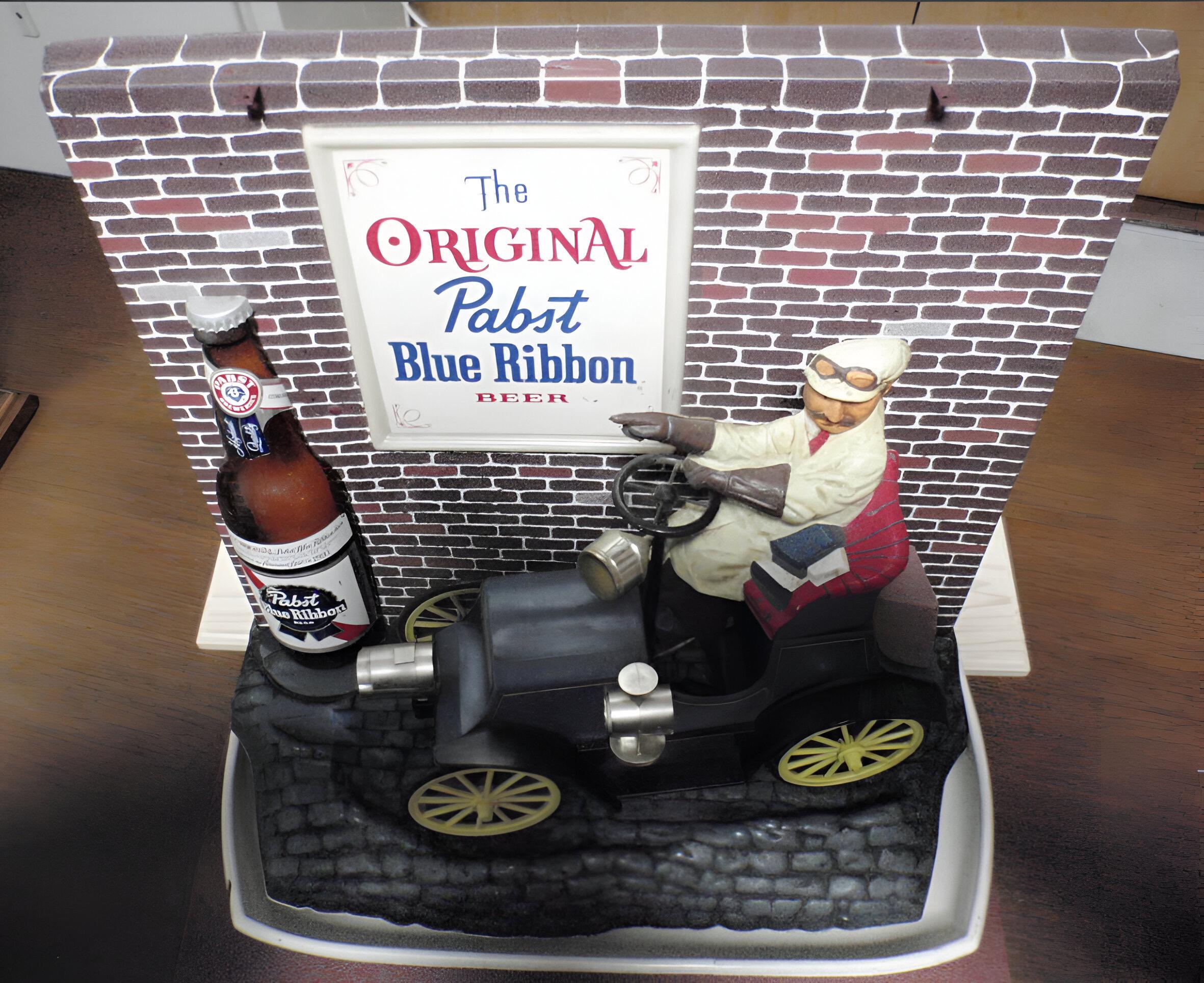 Pabst Blue Ribbon アンティークランプ 1980's ヴィンテージ Pabst Blue Ribbon アドバタイジング