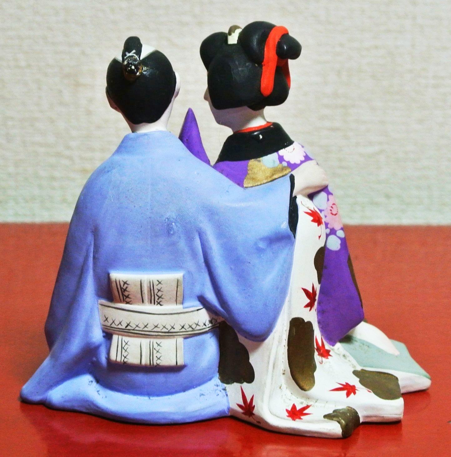 Japanese Shunga Erotic Art Sexy Naughty Hakata Ningyo Doll