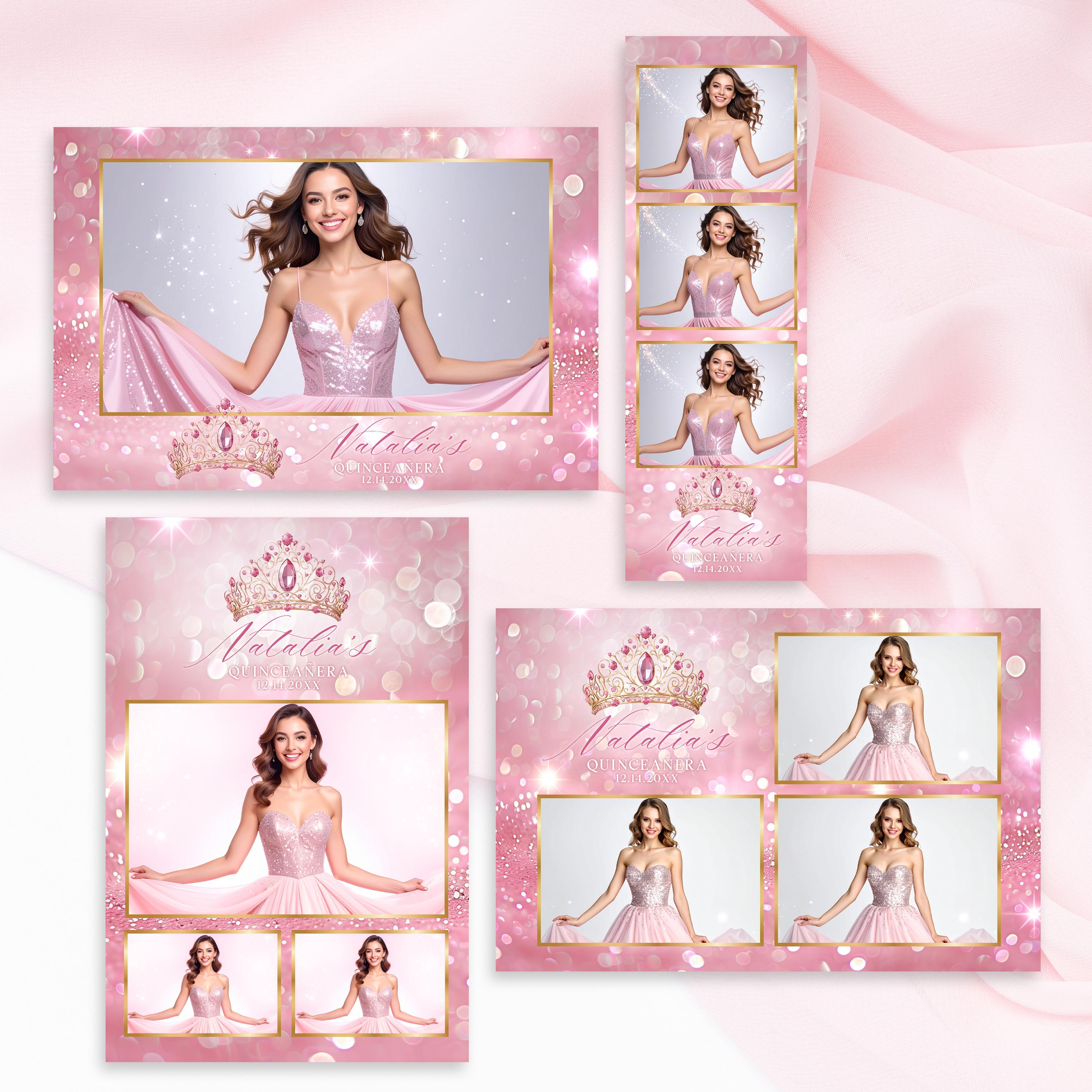 Accessoires Photobooth Anniversaire, Fêtes, Baptêmes Princesse