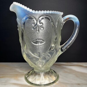Antique Glass Pitcher