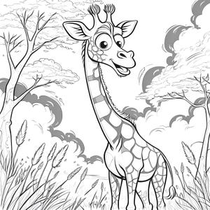 Coloring pages with animals, coloring book for children, animal coloring pictures, coloring book for kids