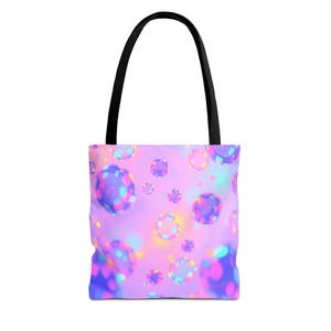 Colorful Bubble Tote Bag - Perfect for Beach Days, Shopping, and Gifts, Eco-Friendly, Reusable, Summer Vibes, Handles all Occasions