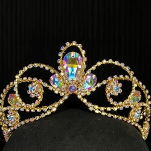 Made-to-Order Gilded Bloom Ballet Tiara