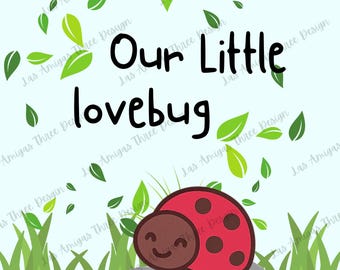 Juego de arte mural de insectos para guardería: 8 láminas imprimibles para la habitación de los niños o la sala de juegos / Descarga digital