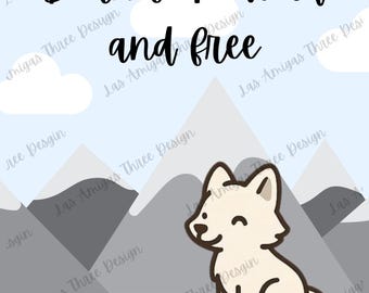 Arctic Animal Nursery Posters - Set of 10 Printable Baby Room Wall Art, Scandinavian Kids Decor, Snow Animal Prints | Digital Download