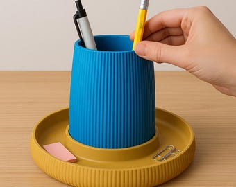 Desk Organizer with Pen Holder: Modern Office Storage