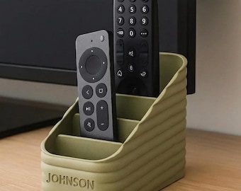 Organizador para mando a distancia de TV – Organizador moderno para el salón, ideal para escritorio y sofá.