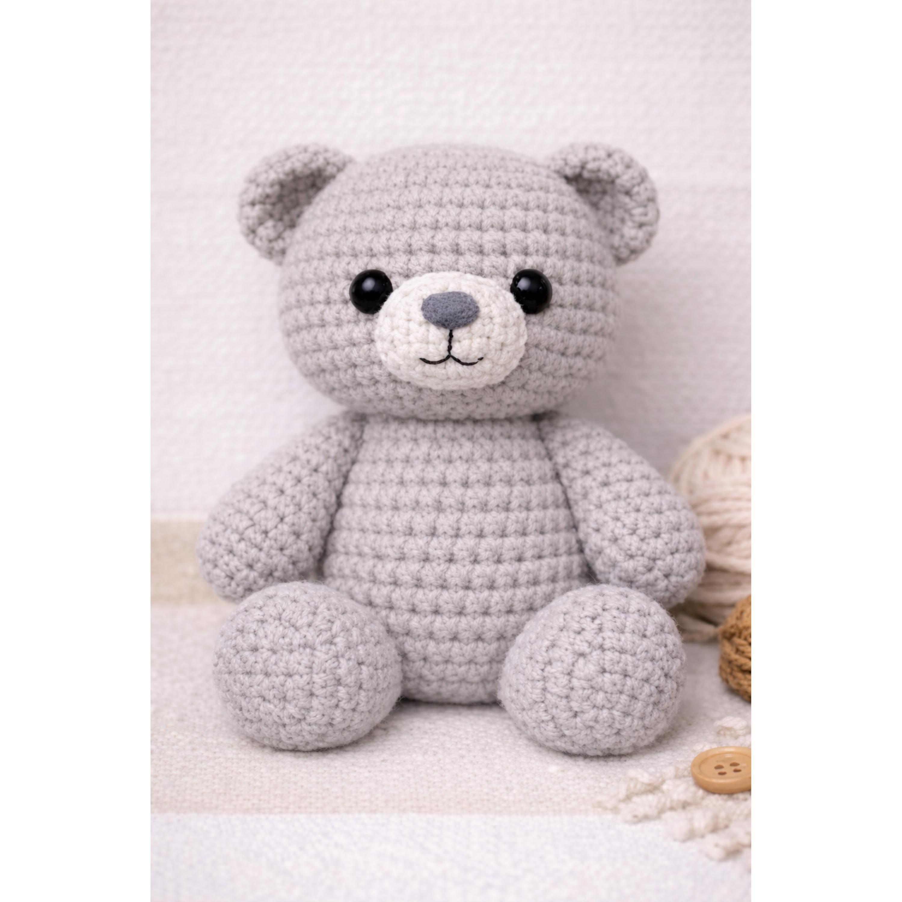 Amigurumi Crochet Teddy Bear Pattern | Beginner Friendly (PDF Pattern ...