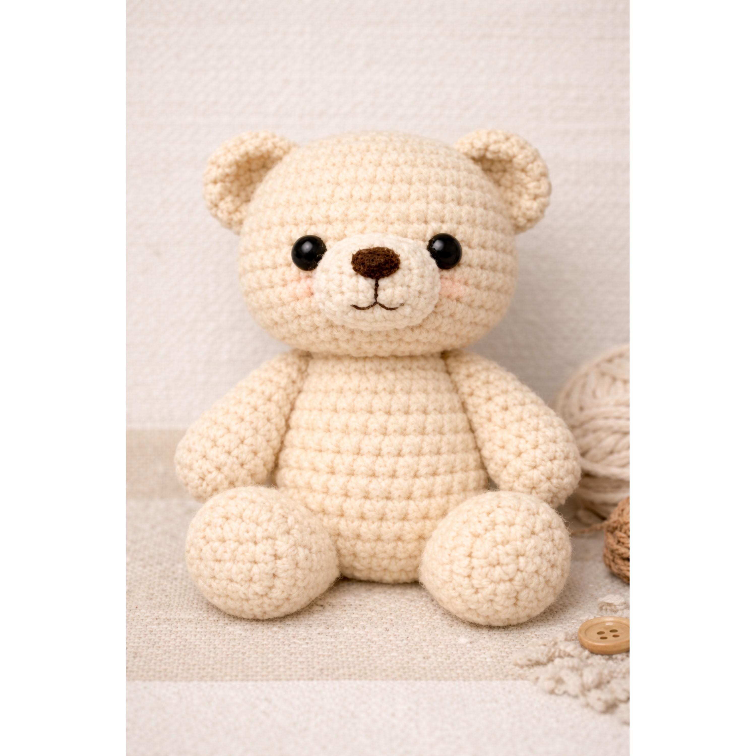 Amigurumi Crochet Teddy Bear Pattern | Beginner Friendly (PDF Pattern ...