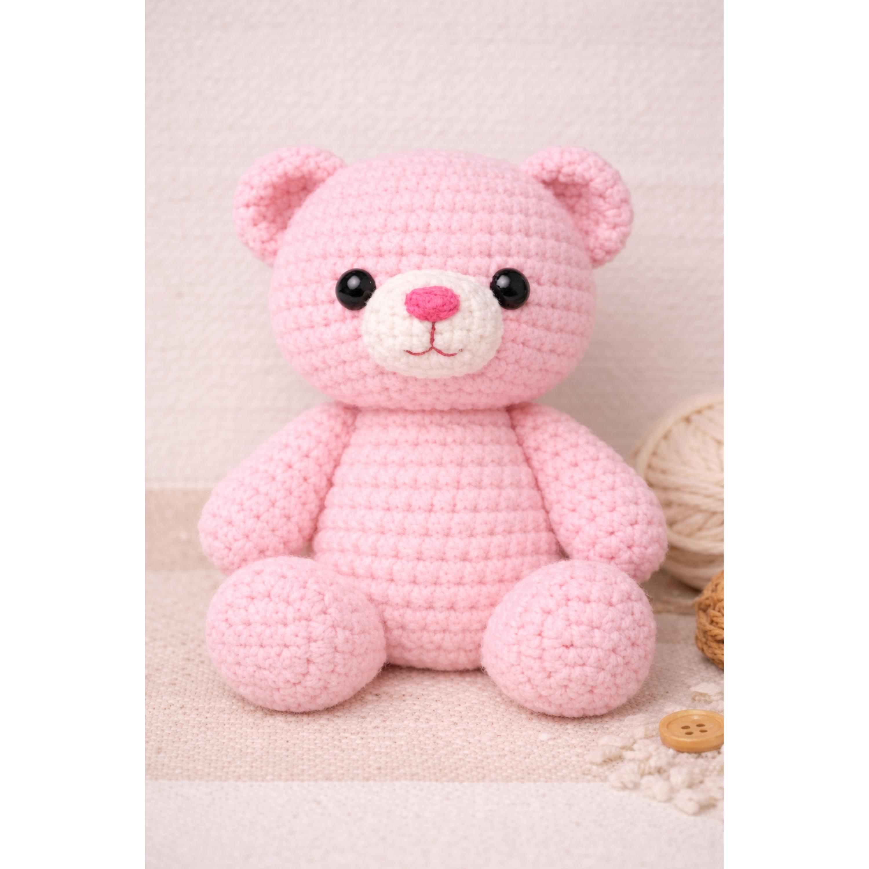 Amigurumi Crochet Teddy Bear Pattern | Beginner Friendly (PDF Pattern ...