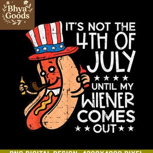 Divertido perrito caliente PNG del 4 de julio, descarga digital del Día de la Independencia Patriótica, clipart de dibujos animados de barbacoa de EE. UU. para sublimación de camisetas