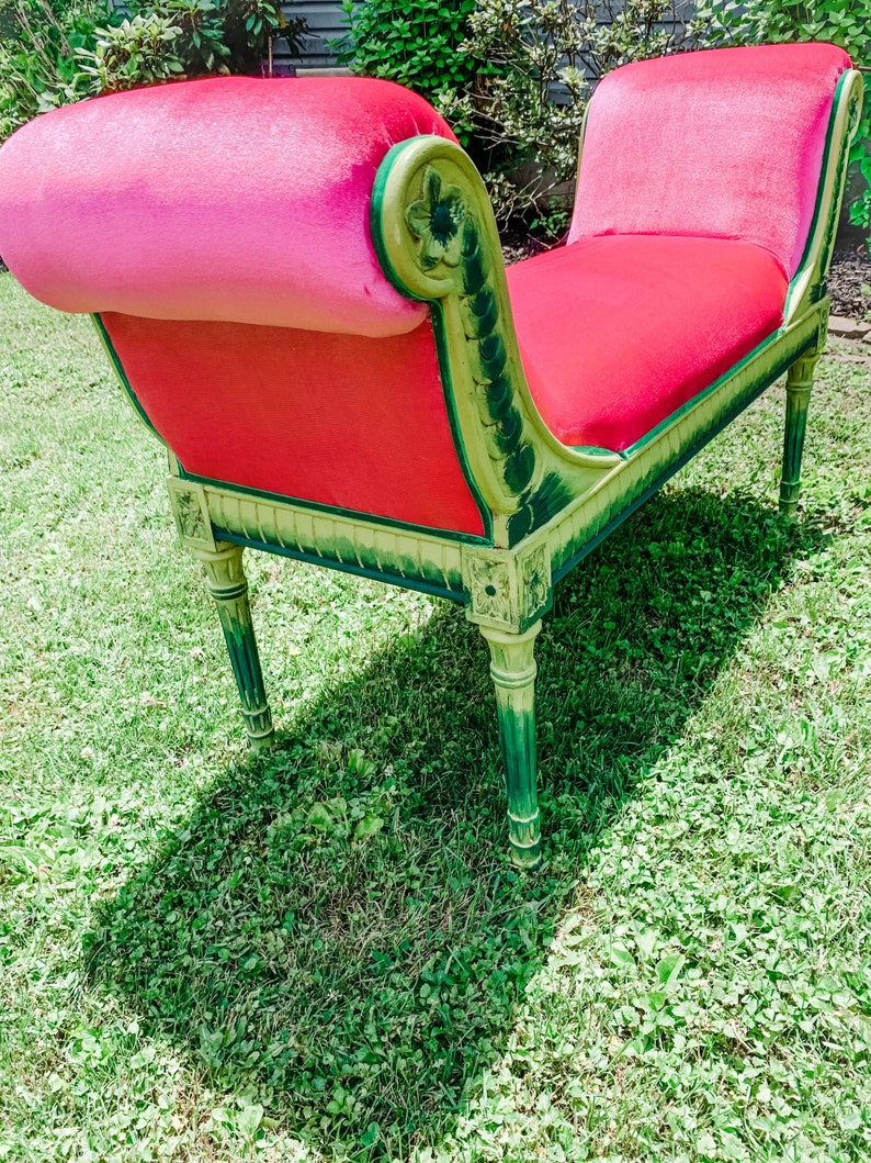 SOLD Vintage Ottoman Etsy