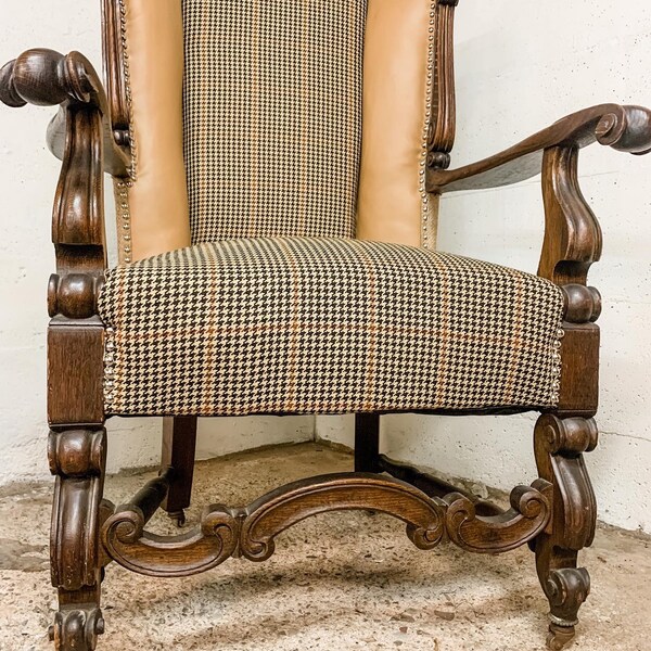 Antique Accent Chair Etsy