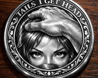 Moneta per la decisione di coppia, divertente moneta da lancio per la serata romantica, regalo giocoso per adulti per gli innamorati