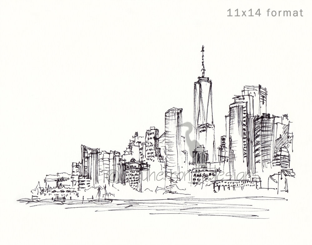 City Skyline Drawing At Getdrawings - Drawing Transparent PNG - 2563x1680 -  Free Download on NicePNG