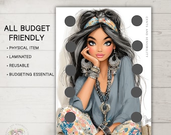 Mystery Savings Challenge | Laminated Challenge | Cash Budget Tracker
