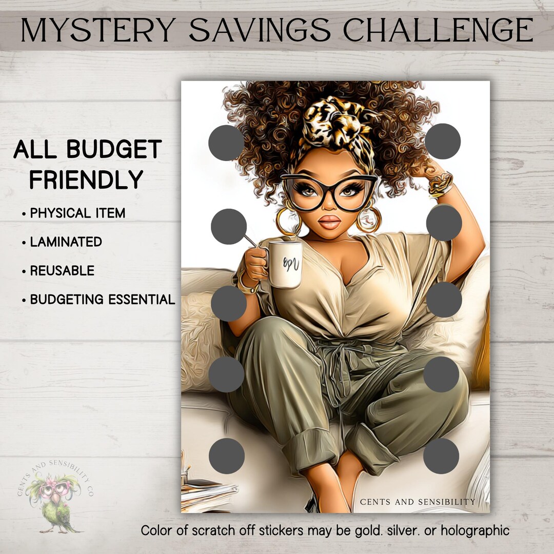 Laminated Savings Challenge | Reusable Tracker | Cash Budgeting - Etsy