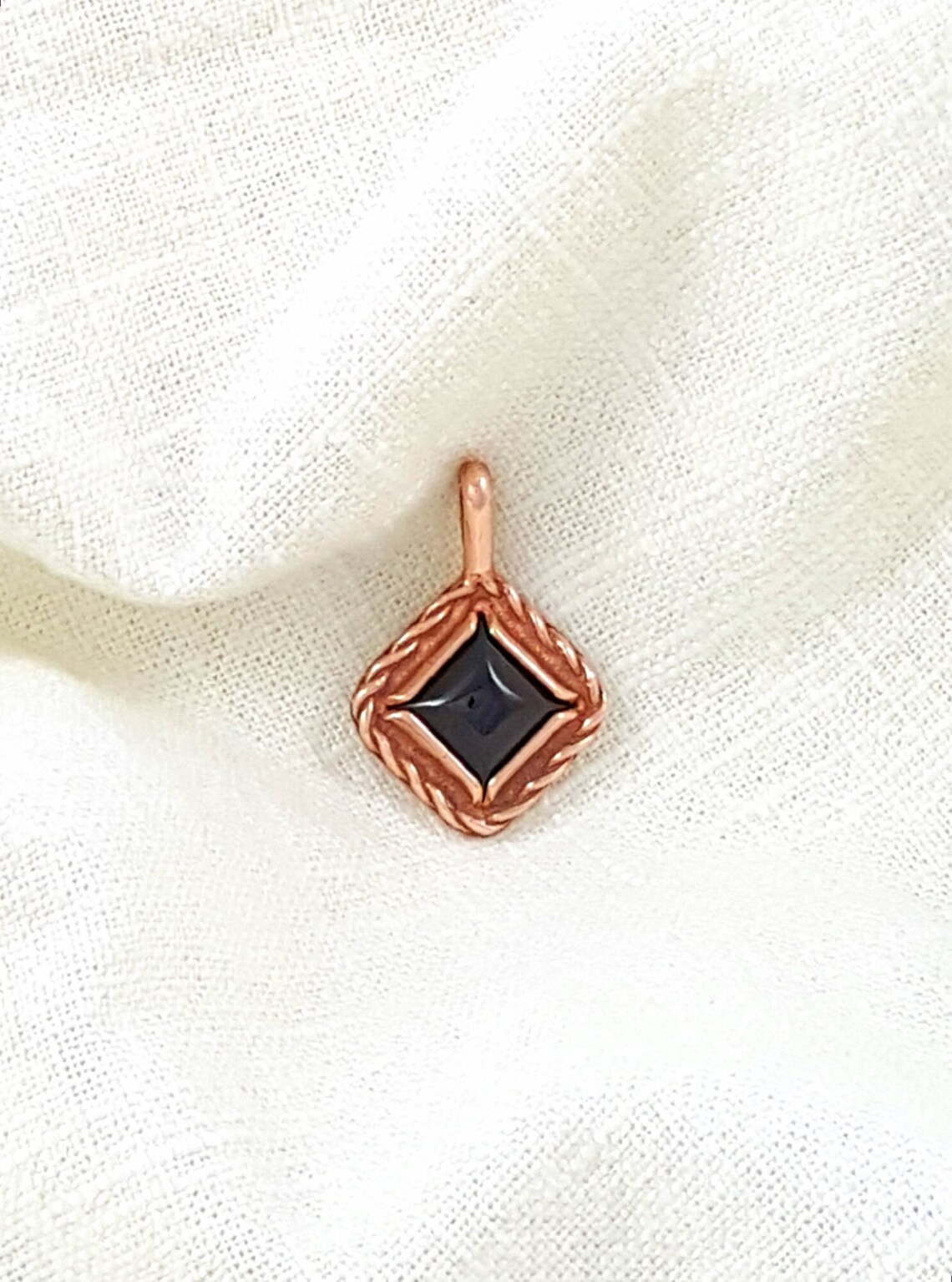 Hand Crafted Solid Copper Necklace Pendant With Etsy
