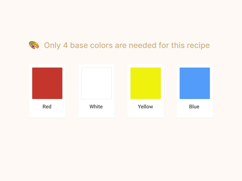 Polymer Clay Color Recipes | Custom Sculpey Color Mixing Guide ...