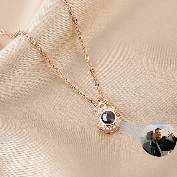 Necklace With Picture Inside Etsy