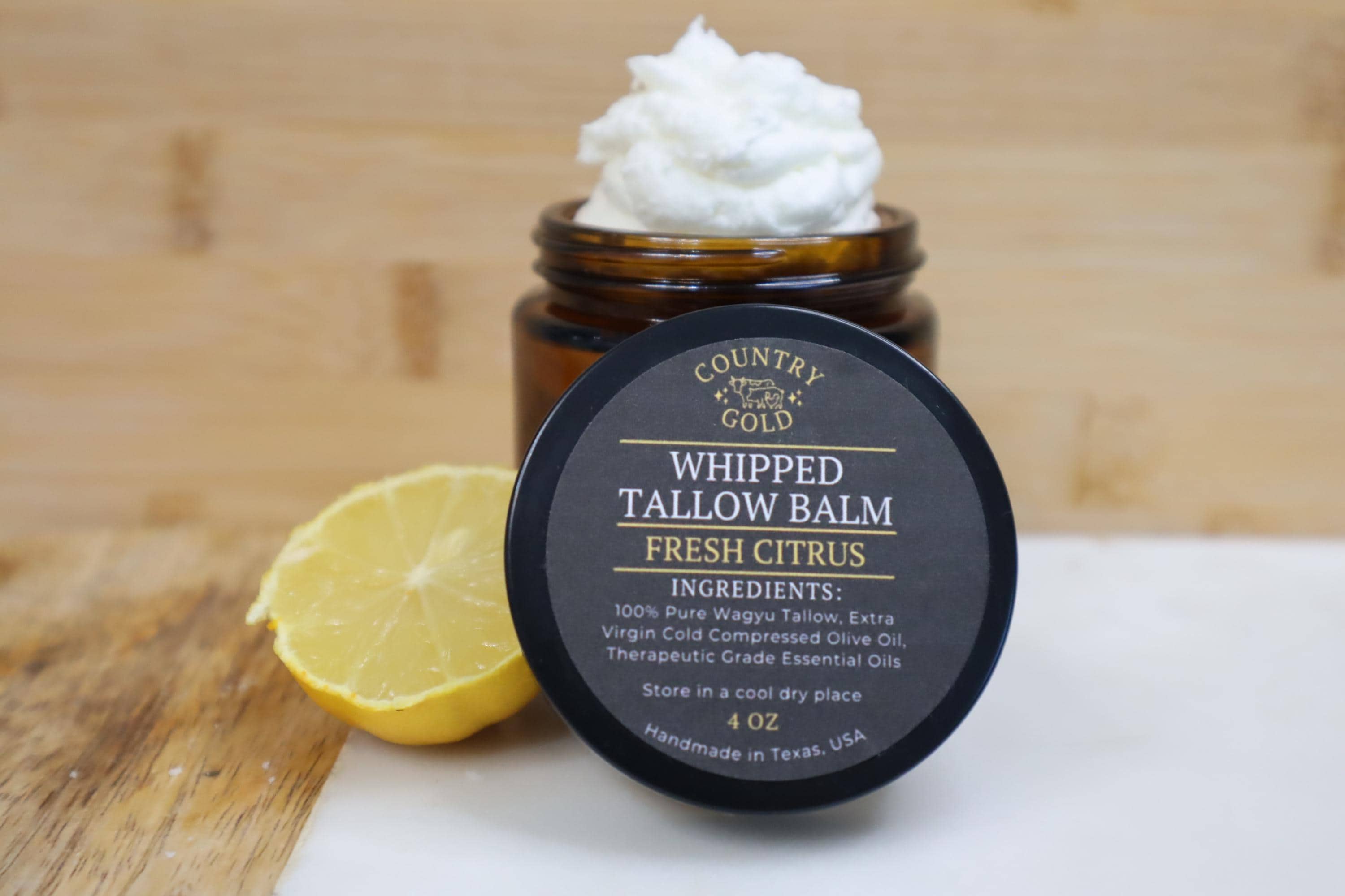 Grass-fed Wagyu Tallow Balm Whipped