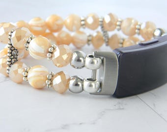 Golden Mother of Pearl Smartwatch Watch Band fit for FitBit Inspire 3