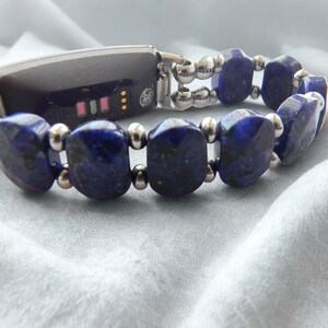 Lapis Lazuli Watch Smartwatch Band fit for FitBit Inspire 3 image 8