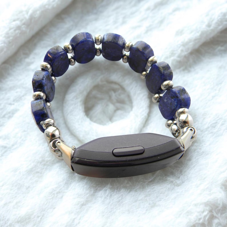 Lapis Lazuli Watch Smartwatch Band fit for FitBit Inspire 3 image 3