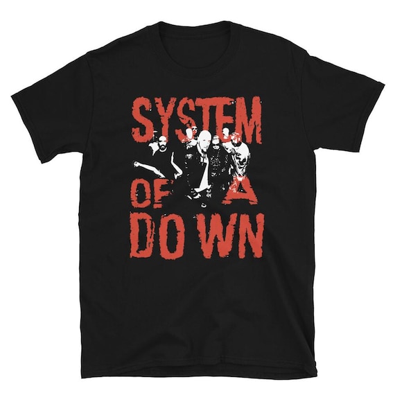 System of A Down Black Tee: 90s SOAD Music T-shirt - Etsy