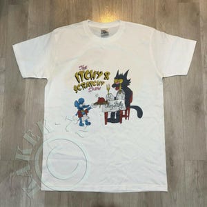 Itchy scratchy shirt - Etsy 日本
