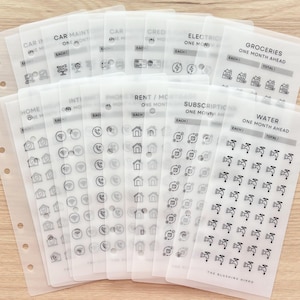 One Month Ahead Cash Envelopes