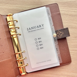 Monthly Savings Challenge Tracker Bundle | 1k Savings Challenge | 2.5k Savings Challenge | 5k Savings Challenge | 10k Savings Challenge