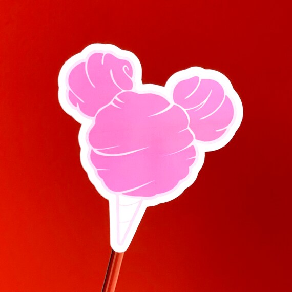 Disney | Disney Snack | Disney Snack Sticker | Disney Sticker | Cotton Candy | Cotton Candy Sticker | Mickey | Mickey Sticker Il_570xn