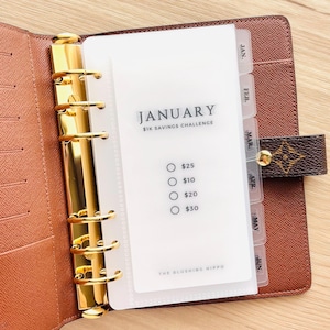 Monthly Savings Challenge Tracker Bundle | 1k Savings Challenge | 2.5k Savings Challenge | 5k Savings Challenge | 10k Savings Challenge
