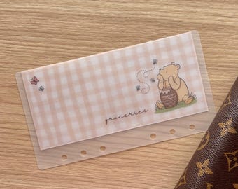 Winnie the Pooh A6 (Personal) Cash Envelope