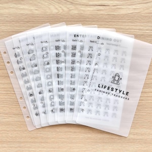 Lifestyle Savings Tracker Envelopes