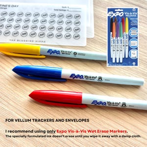 A6 Cash Tracker Dashboard - Vellum Matte Laminate image 3